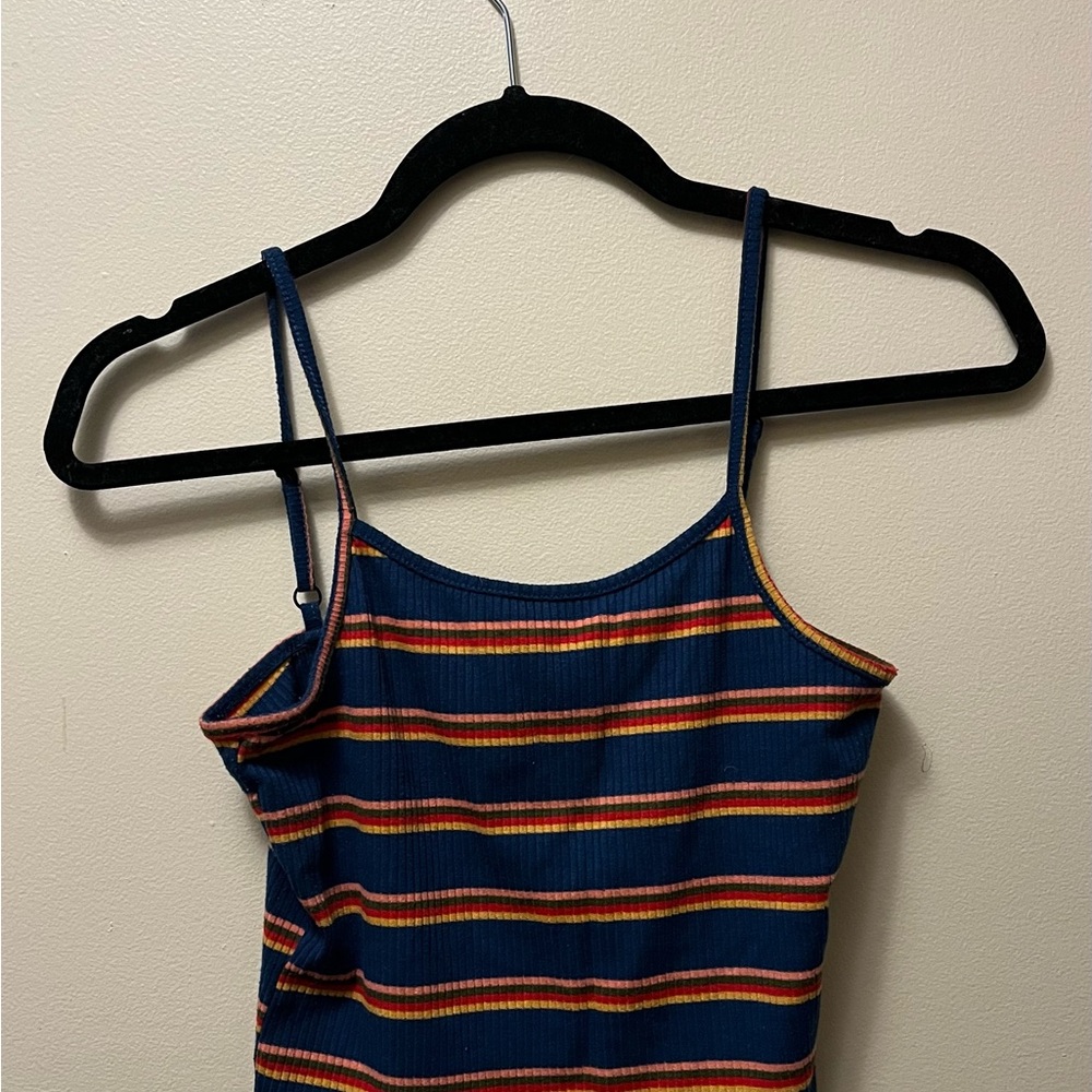 Striped Multicolor Tank Top